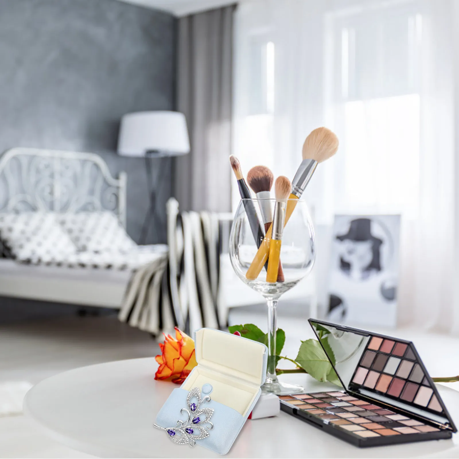 

Подарочная коробка для брошей и значков: маленькая, изысканная, легкая, для демонстрации значков на годовщину, свадьбу, день рождения, День матери, для эмалевых значков