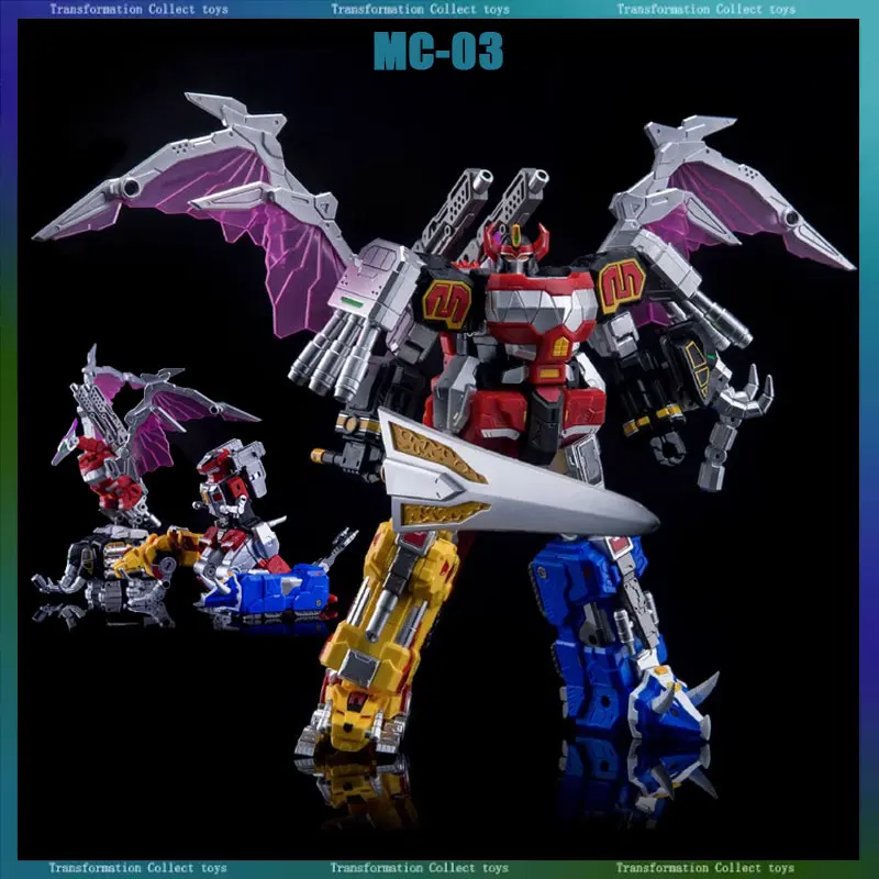 En Stock transformación gato de la suerte MICRO COSMOS MC-03 BEAST LORD Anime figura modelo estatua colección juguetes regalo de cumpleaños