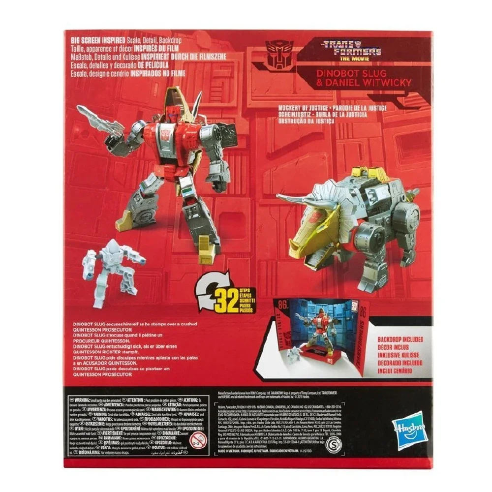 Hasbro TransDevices Toys Studio Series The Movie Leader aqDinobot SlDP& Daniel Witwicky Model Butter Action Figure SS86-07