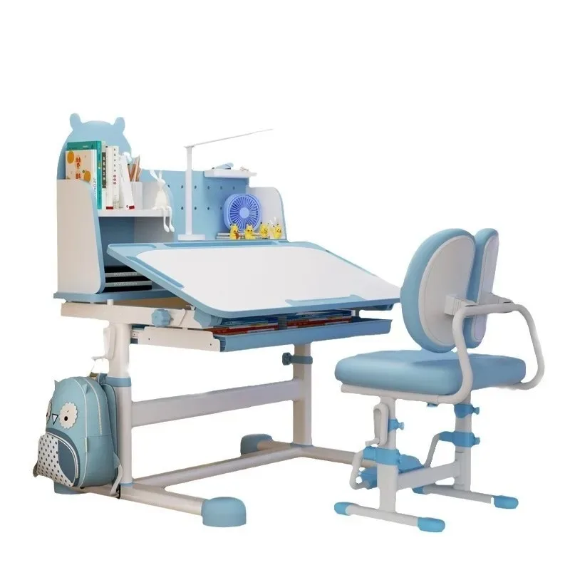 

learning and writing tables with lights, sitting posture correction tables and chairs