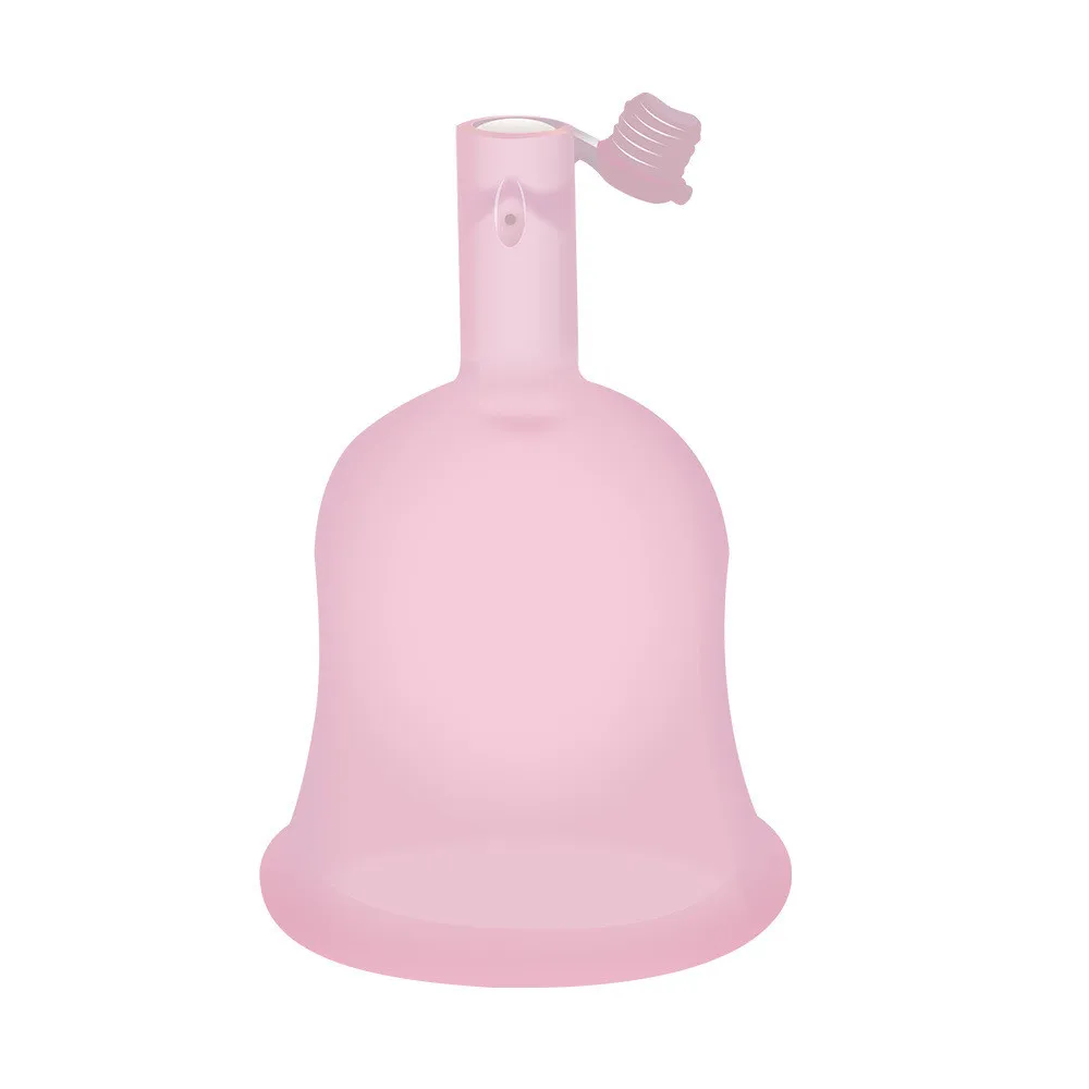 Menstrual Cup Side Leakage Prevention Safety Hygiene Products Women Substitute Clamshell Silicone Menstrual Cup Beauty Health