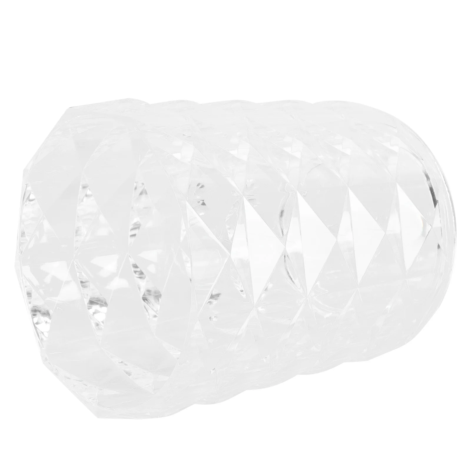 1 قطعة حامل فرشاة Ps واضح منظم ماكياج فعال لتخزين مسحات القطن أحمر الشفاه وبودرة نفخة طويلة الأمد #6