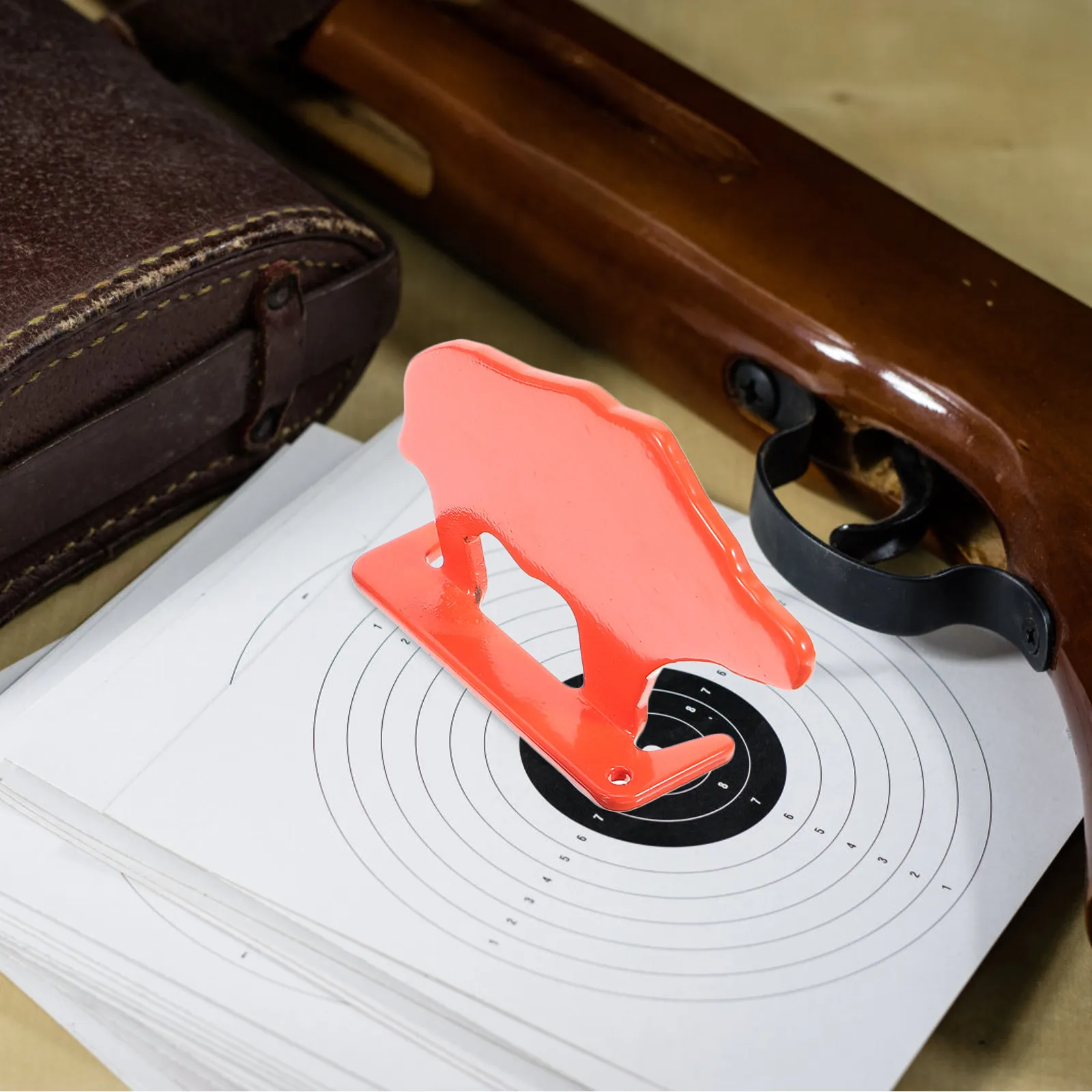 

4Pcs Shoot Training Targets Stainless Steel Compact Shooting Exercise Gear Precision Practice Tool for Indoor Outdoor