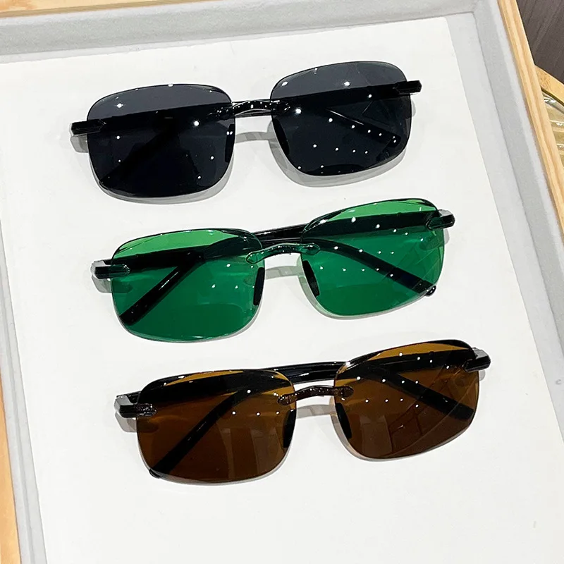 

1PCS Classic Fashion Square Plastic Frame Glasses Women Sunglasses For Men Daily Life Shades Eyewear Accessories