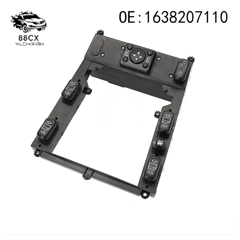 1638207110 is suitable for Mercedes-Benz BenzW163 ML350 ML500 electric vehicle window lift switch