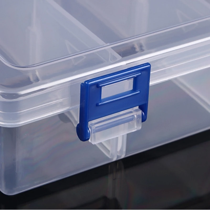 Detachable 8 Slot Box Flexible 8 Storage Container for Storing Stationery Cosmetics & Small Tools A2BB