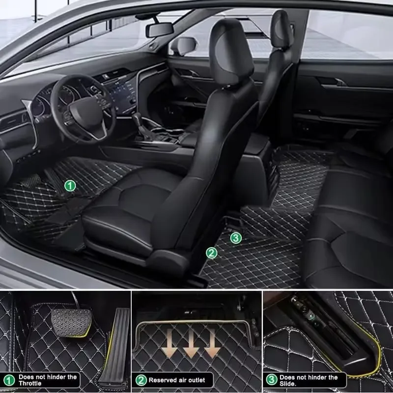 Full Set Car Floor Mats For STELATO S9 2024 2025  2026 2027 2028  2028    Floor Mats For Cars