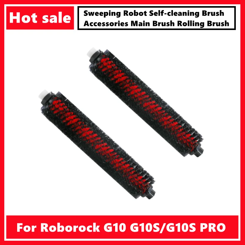 For Roborock G10 Sweeping Robot Self-cleaning Brush Accessories G10S/G10S PRO Main Brush Rolling Brush Hongkong China