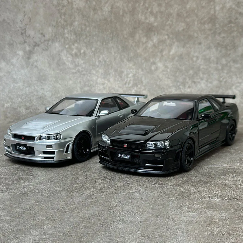 รีวิวและแนะนำโมเดลรถ AUTOART 1/18 นิสสัน R34 GT-R Z-tune Nismo สำหรับผู้ชื่นชอบรถแข่ง