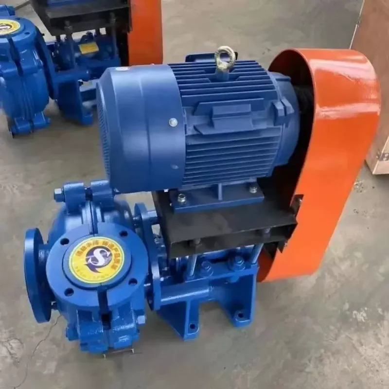 Wear Resistant Chromium Alloy Horizontal Slurry Pump Fine Sand High Power Sand Washing Pump for Industrial Use