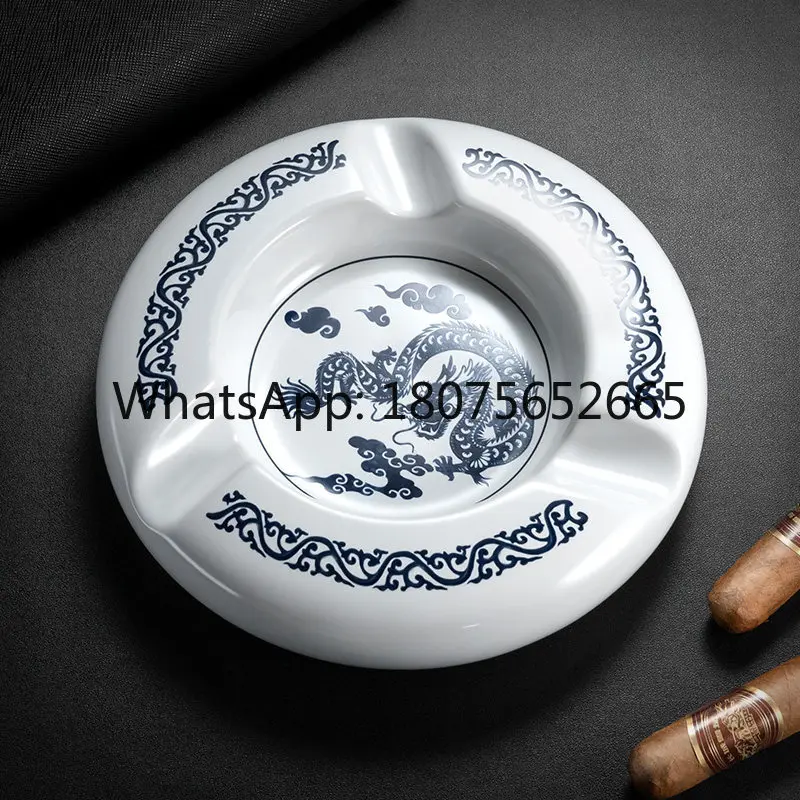 High-end cigar ashtray - stylish home use, large diameter