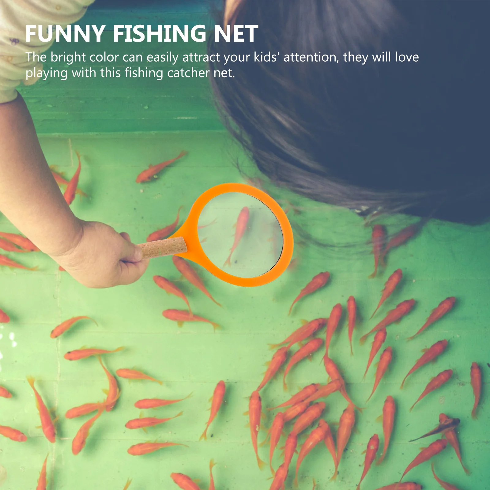Fishing Toys for Kids Nets Tools Toddler Gear Catcher Catching Paper Childrens Fishnets