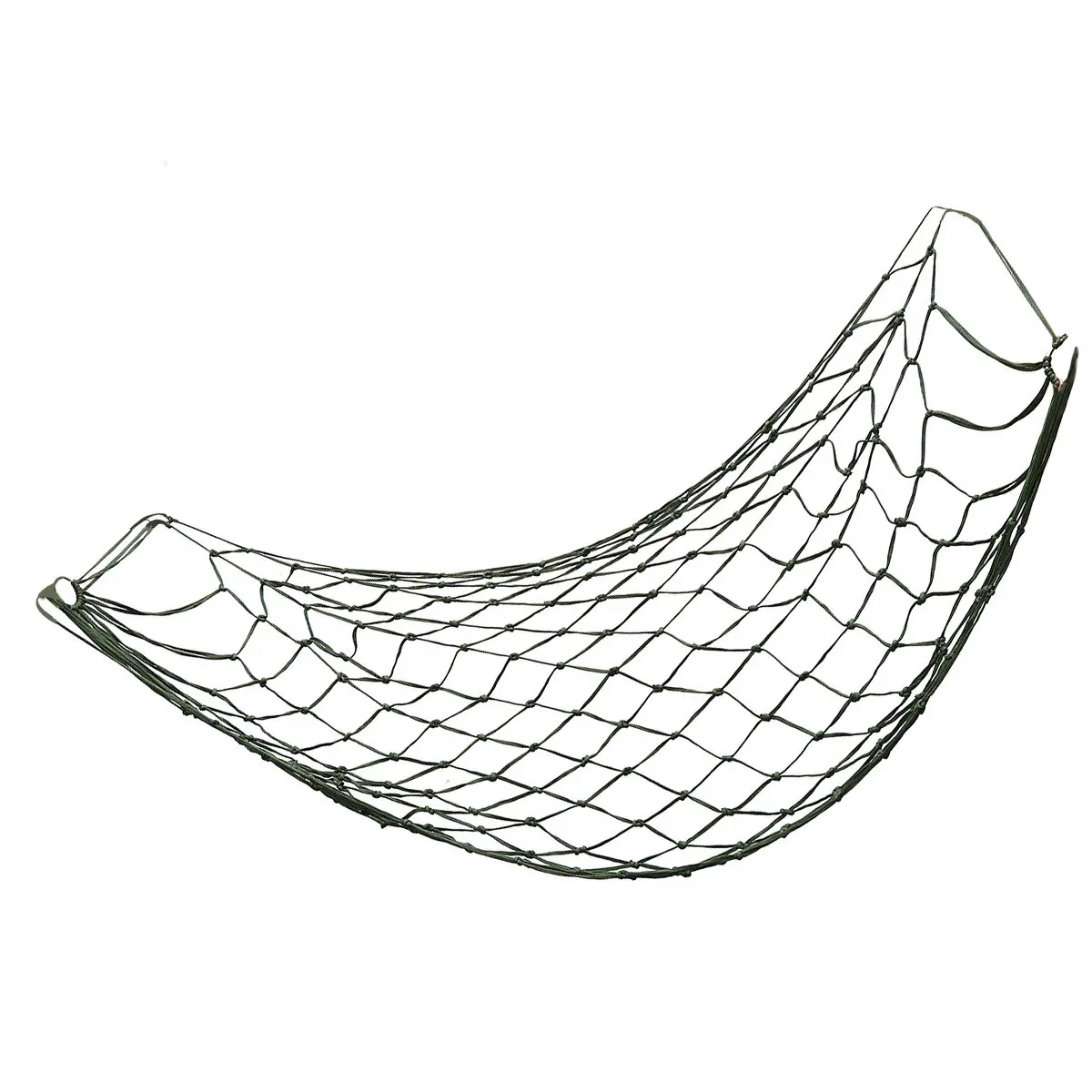 Outdoor Camping Hammock Lightweight Durable Nylon Mesh Bed Portable Hanging Rope Sleeping Net Travel Hiking Holiday Backyard Use