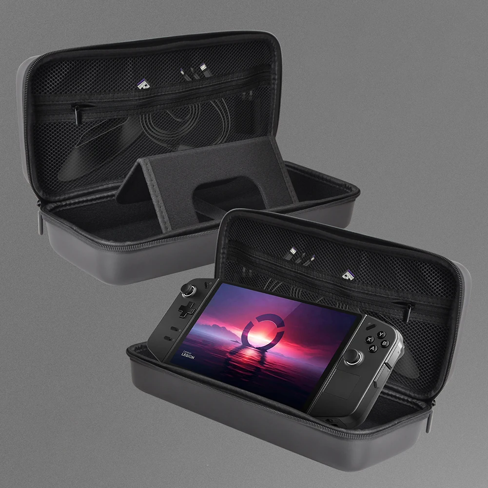 Trage tasche für Lenovo Legion Go Handheld-Spiele konsole schwarz Harts chale wasserdicht tragbare Aufbewahrung koffer Spiel zubehör