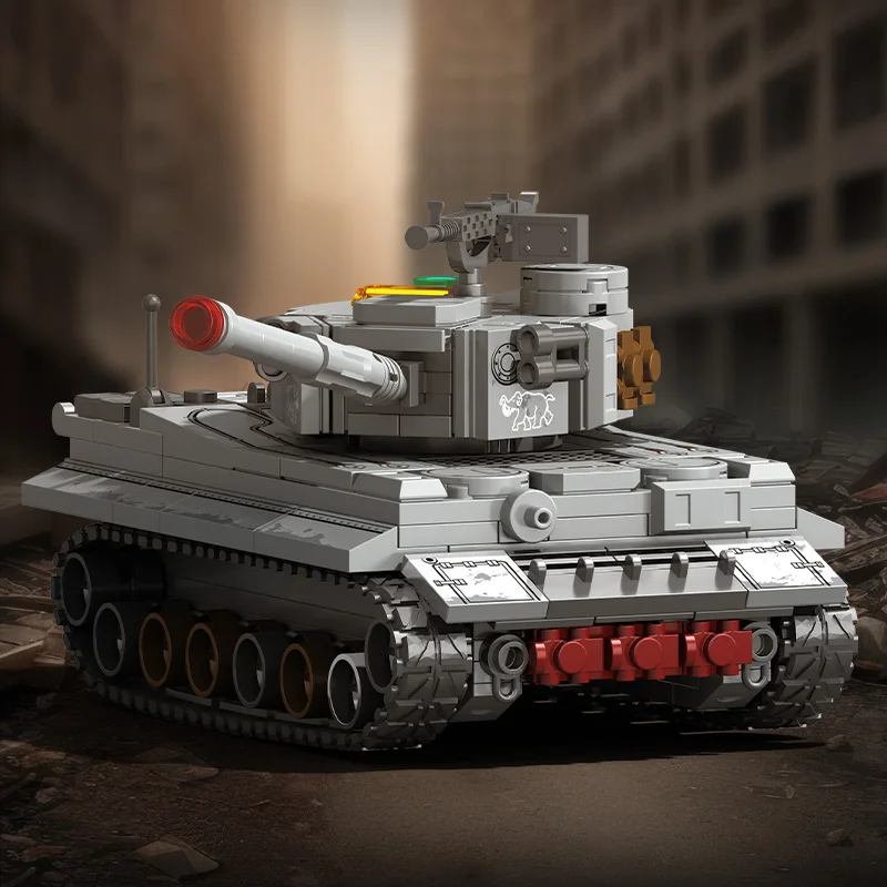 ตัวต่อรถถัง SEMBO BLOCK ซีรีส์รถถังรบ ชุดประกอบ MOC ยานพาหนะทหาร โมเดลตัวต่อ ของขวัญวันเกิดสำหรับเด็กผู้ชาย