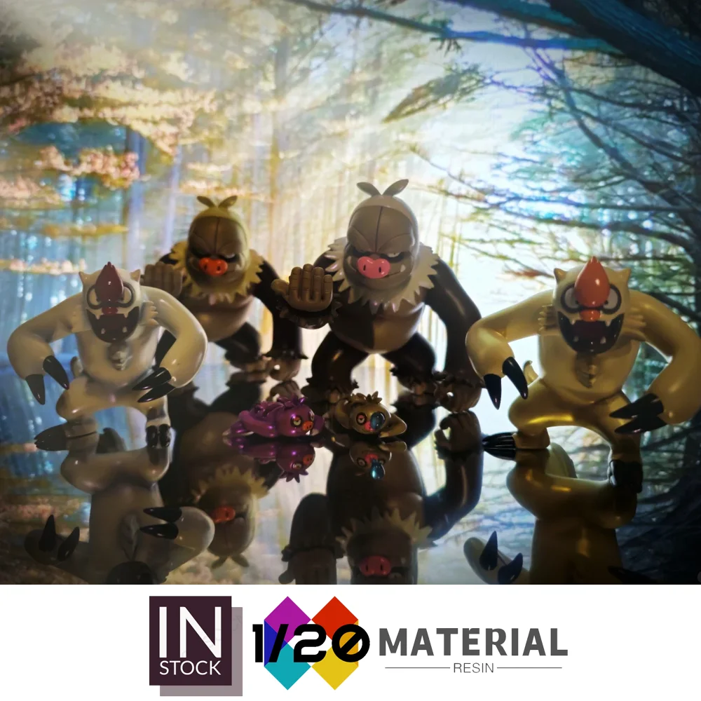 

[В наличии] World Scale Resin [DAIDAI] — Slakoth & Vigoroth & Slaking [Split RE-MENT]