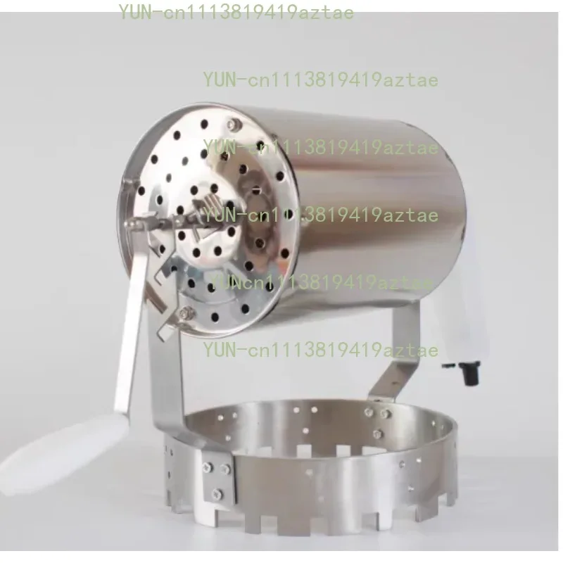 Hand Cranked Coffee Roaster Adjustable Height Household Coffee Bean Roasters Equipment