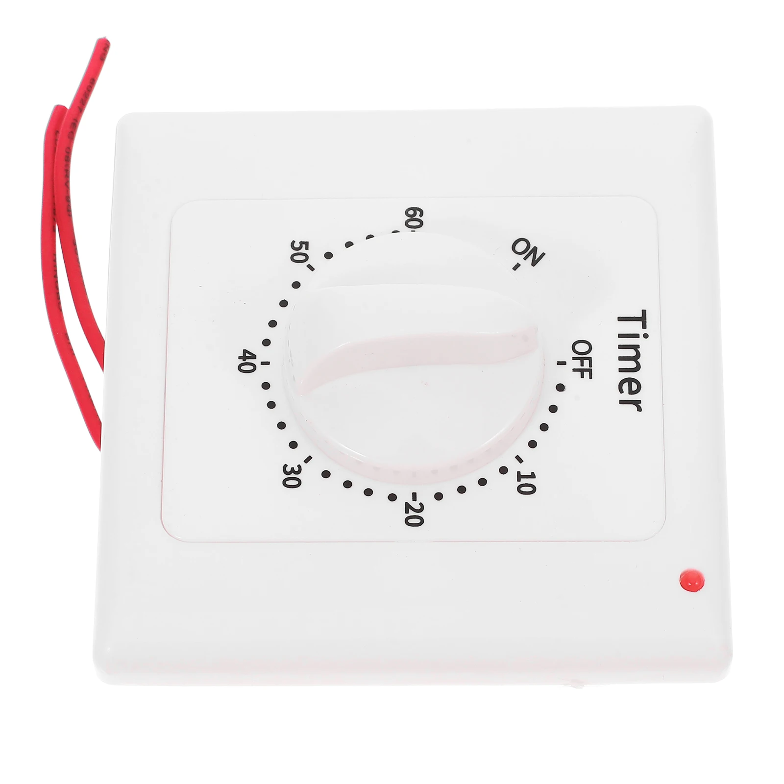 

Control Switch White Mechanical Timer Switch For Lights Energy Saving Power Strip Timer Countdown Outlet For Fan Lighting