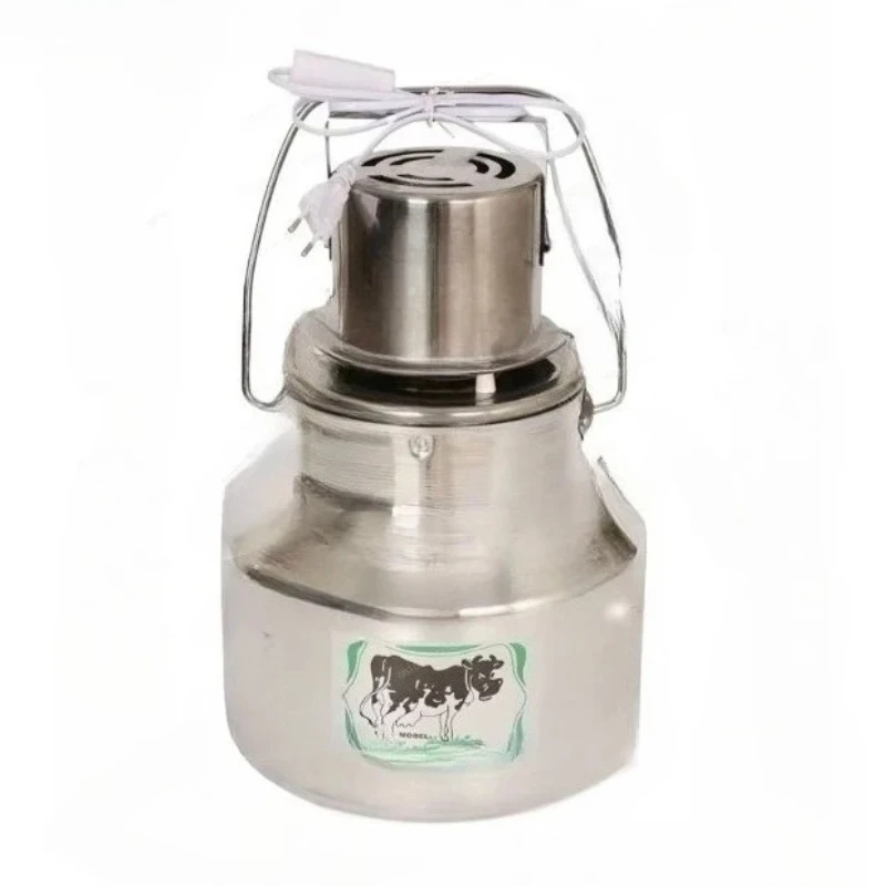 

Electric Aluminum Butter Churn / Milk Mixer with Stainless Steel Lid