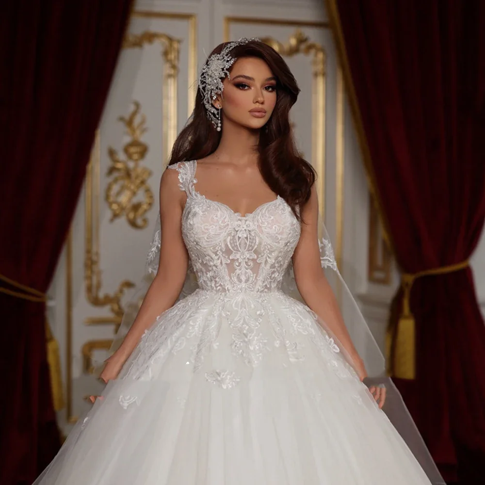 Flavinke Maßgeschneiderte Vestidos De Novia Weg Von der Schulter Ballkleid Brautkleider Herzförmiger Ausschnitt Wunderschöne Robe Mariage Mieder