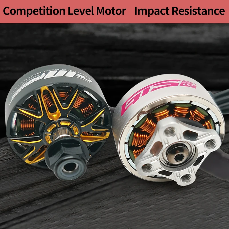 4PCS RCINPOWER GTS V4 2207 FPV Brushless Motor 5-6S 1960KV 2040KV For RC FPV 5inch Freestyle Racing Drone Quadcopter Motor