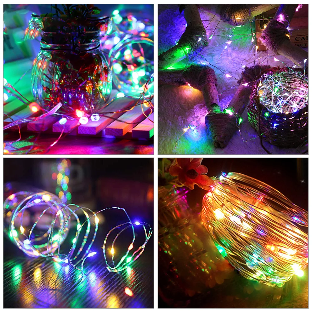 5m 10m 15m 20m WS2812B LED String Lights for Bedroom 10leds/m Full Color Addressable Individually RGBIC DC5V