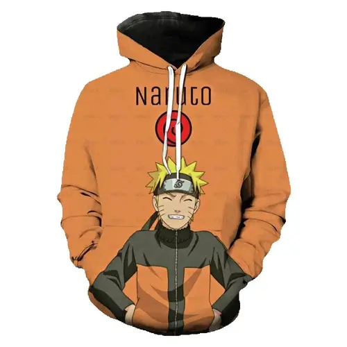 Imagen 2 del producto Akatsuki Sudadera con capucha para niños y niñas Naruto Sudadera con capucha para hombres Estampado 3D Jersey de gran tamaño Sasuke Sudadera con capucha para hombres Haruno Sakura Ropa para hombres