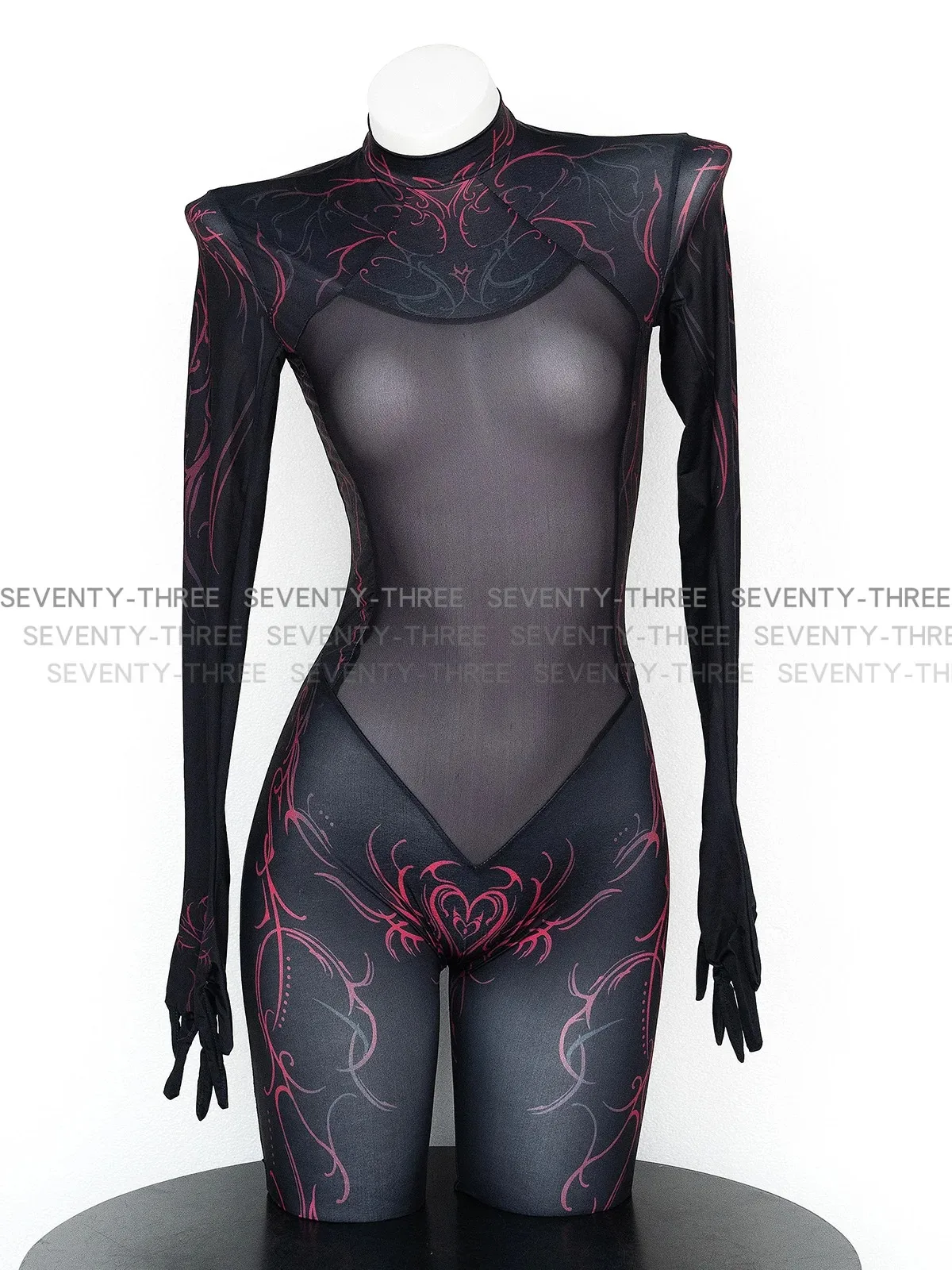 Women D.Va Cosplay Mechanical Sexy Bunny Jumpsuit and Bodystocking Sukumizu Costumes Swimwear Bodysuit Stocking Set