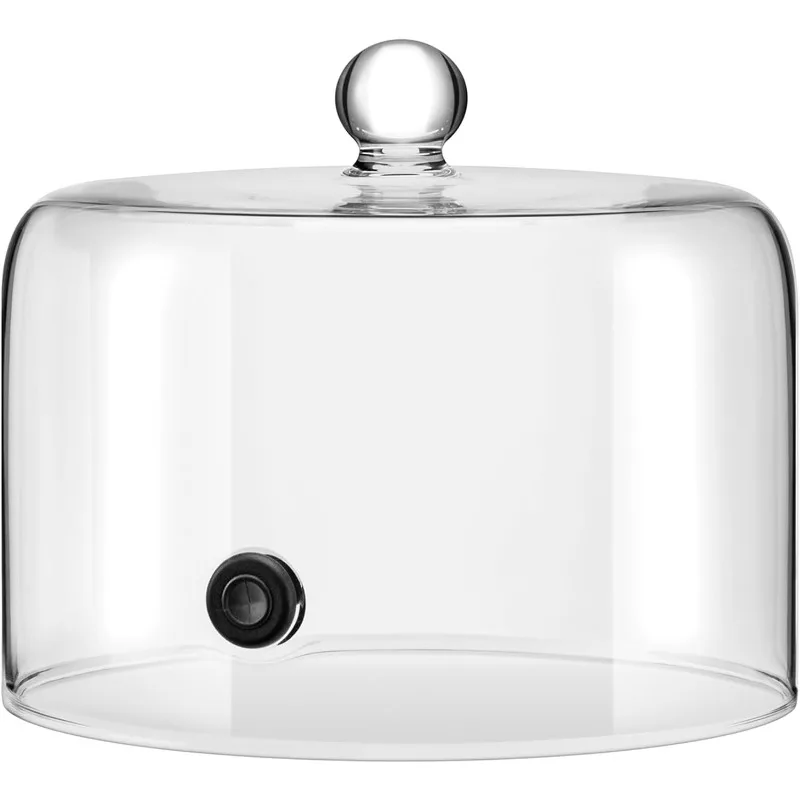 

CSM018 Glass Cloche for Smoking Gun Pro CSM700, 7 Inch Diameter, Clear Glass