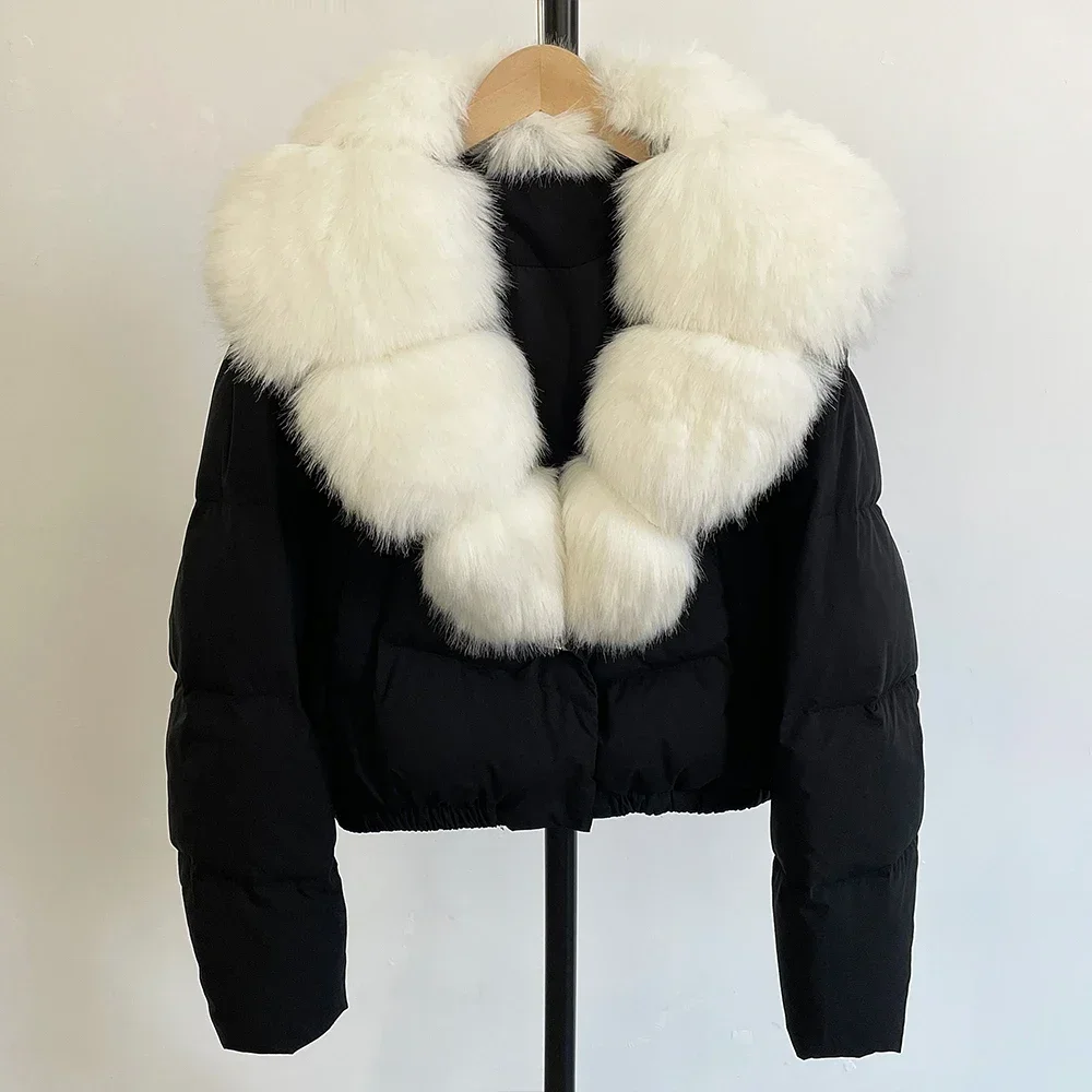 Women Winter Fur Coat Korean Reviews Many Clothes Outer Faux Fur Coats Fashion Winter Woman 2025 Luxury Female Outer Fur Jacket