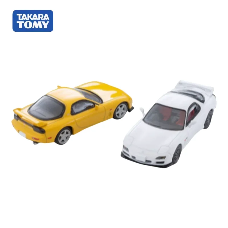 TAKARA TOMY TOMICA Tomytec Mazda RX-7 alloy model, children's collection of decorative toys, for children's holiday gifts.