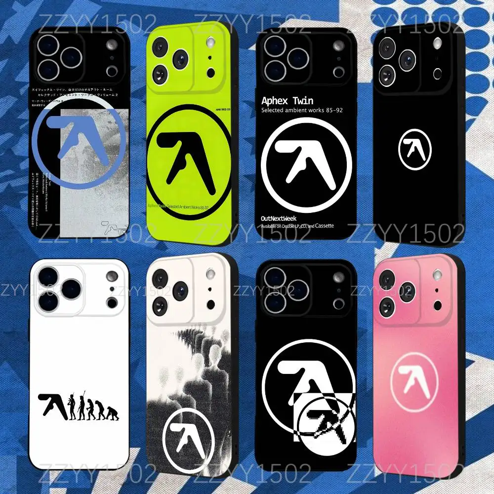 

Aphex Twin Drukqs Phone Case For iPhone 17,16,15,14,13,12,11,X,XS,8,7,Pro,Max,Plus,E,SE4,Air,Mini Black Funda Shell