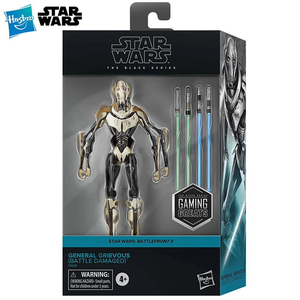 

[Special Offer] Hasbro Star Wars The Black Series General Grievous (F8326) 6-inch Scale Collectible Action Figure Model Toys