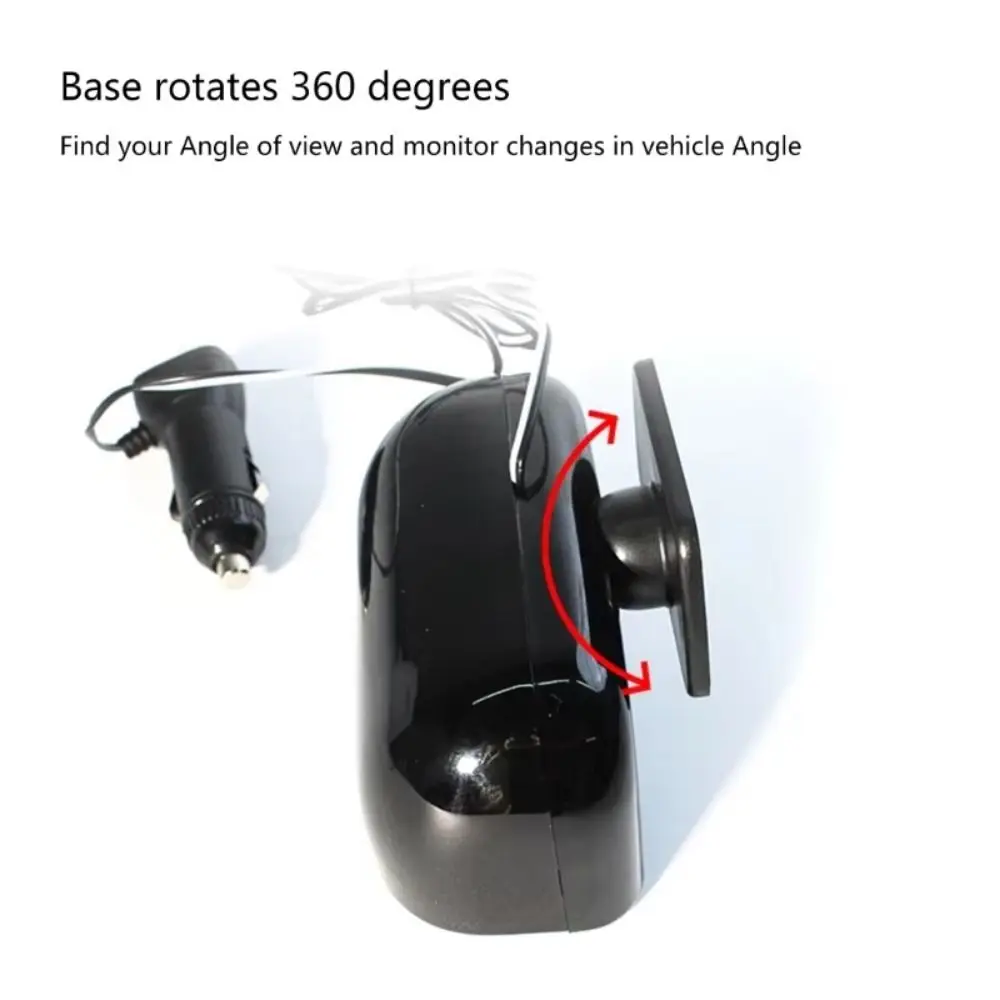 

12V Car Level Tilt Gauge Digital Display with LED Light Car Slope Meter Accurate Measurement High Quality