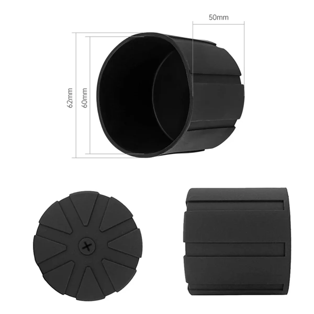 Camera Lens Cover Soft Silicone Protective Cap for Canon Nikon Sony Olympus Fuji Lumix Pentax SLR DSLR Cameras