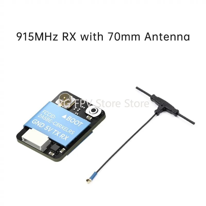 IFlight ELRS 915MHz / ELRS 2.4G Receiver / TX Module W/ 70mm / 40mm Antenna / Dual-Band Antenna / Stick for RC FPV Racing Drone