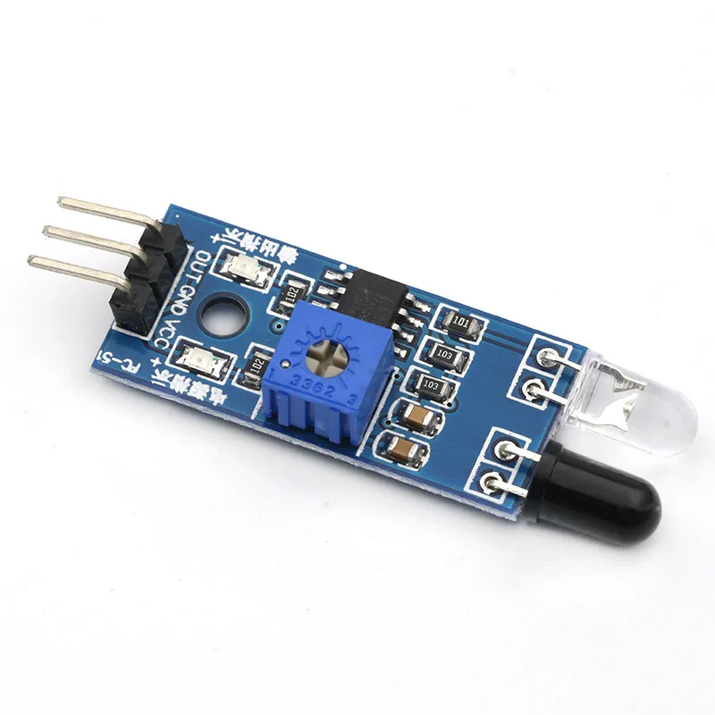 Factory Wholesale Intelligent Trolley Sensor Infrared Obstacle Avoidance Line Recognition Distance Motion Position Sensors