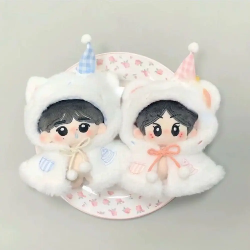 10cm Starfish Body Mini Clothes Head Covers Cloaks Clothe Cakes Small Cloaks Cotton Dolls Are Suitable For 10cm Dolls Cape