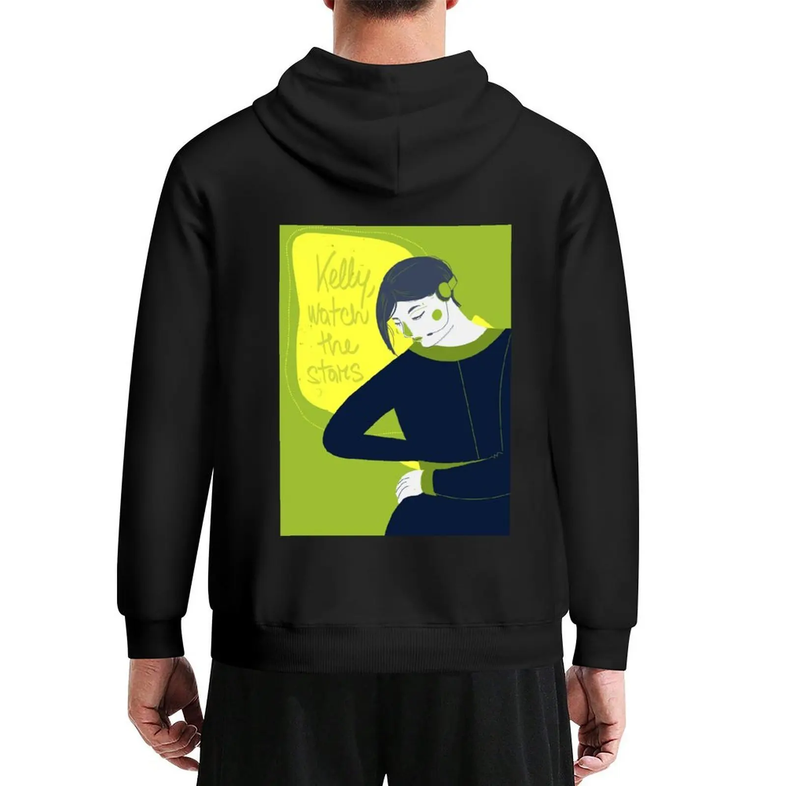 

Kelly watch the stars Hoodie autumn clothes men's autumn clothes japanese style korean clothes men hoodie