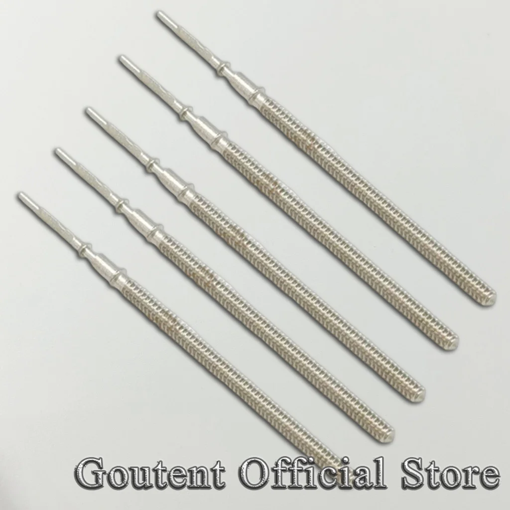 Goutent Watch Steel Stem Kit Fit VK63 VK64 VK67 VK68 VK61 Quartz Movement Steel Crown Parts Crown Stem Watch Accessories