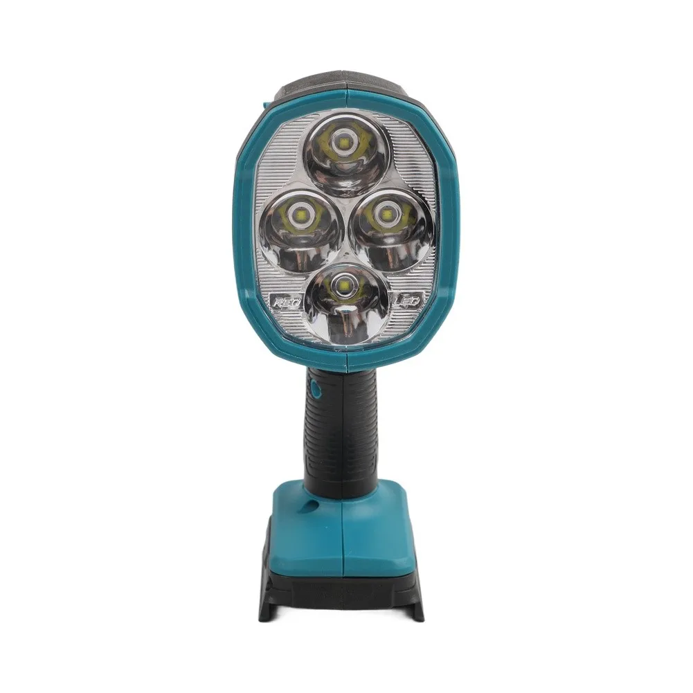 1200 Lumen Light LED Work Light For Camping 1200 Lumen Floodlight 90-180 Degree Adjustable Head For Bosch BAT618G Battery