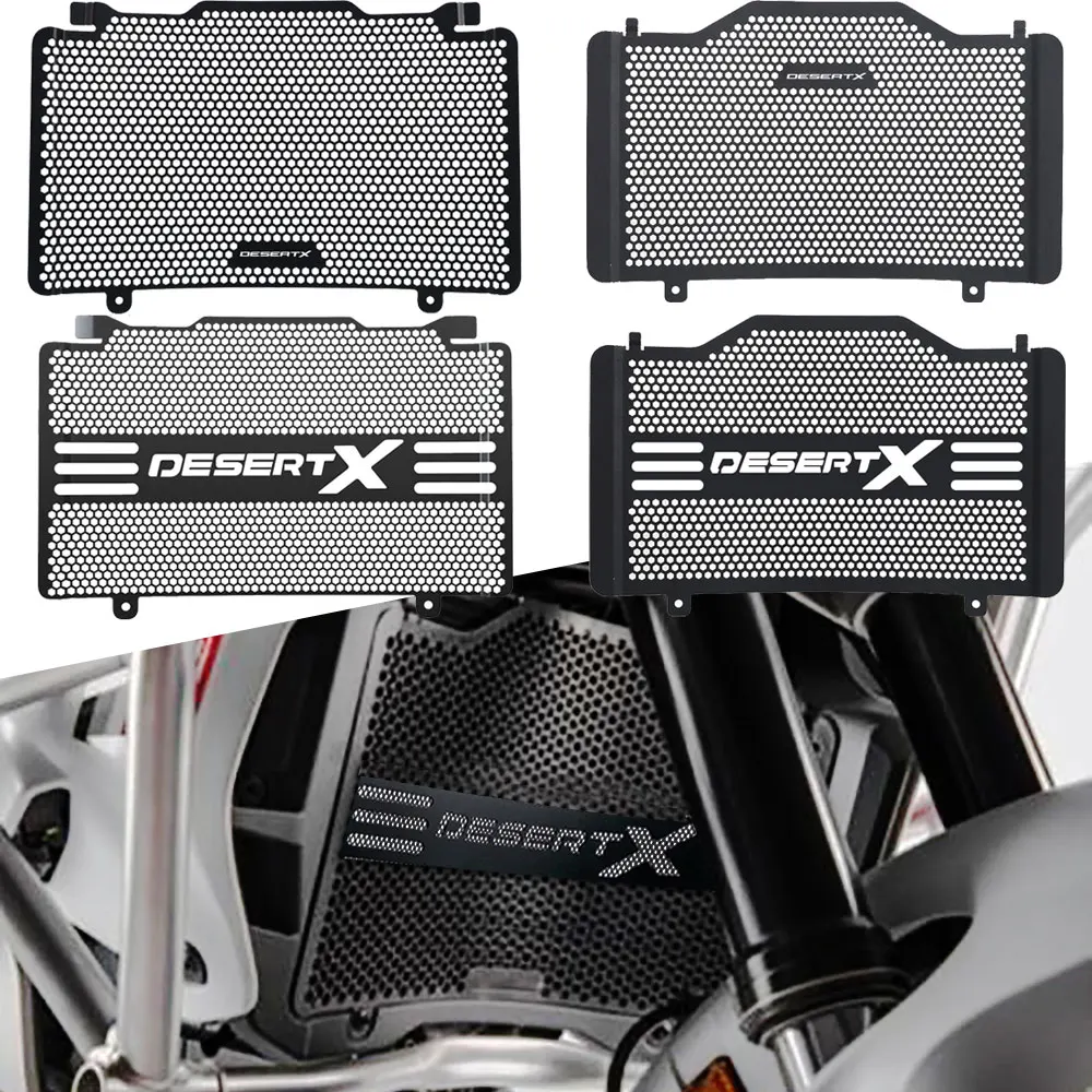 

Motorcycle CNC Aluminum Radiator Grille Guard Cover Protection For Ducati DesertX 2022 2023 2024 2025 Desert X Rally 2024-2025