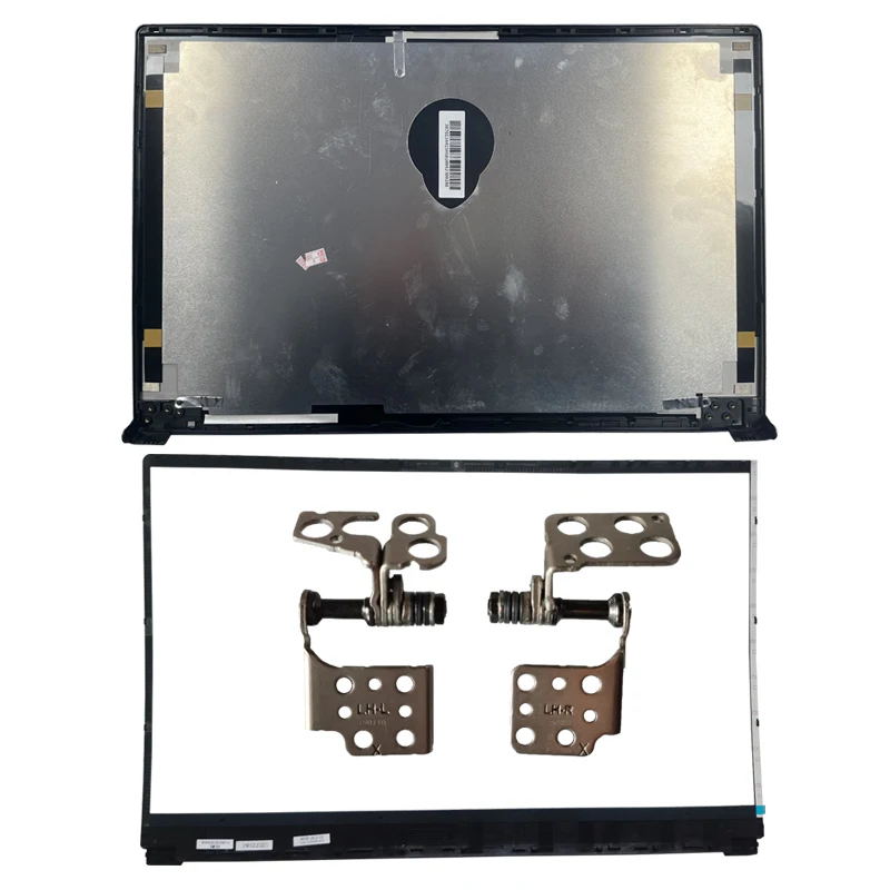 For MSI PS63 Modern/PS63 Modern MS-16S1 Rear Lid TOP case laptop LCD Back Cover 3076S3A415HG02/LCD Bezel Cover/LCD hinge L&R