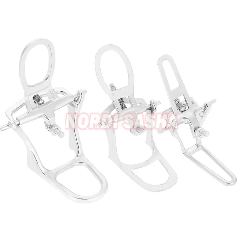 3 ชิ้น Universal Dental Lab Articulator Occlusion อุปกรณ์ทองแดงสังกะสีอัลลอยด์กรอบปรับทันตกรรมฟื้นฟูเครื่องมือเครื่องกล