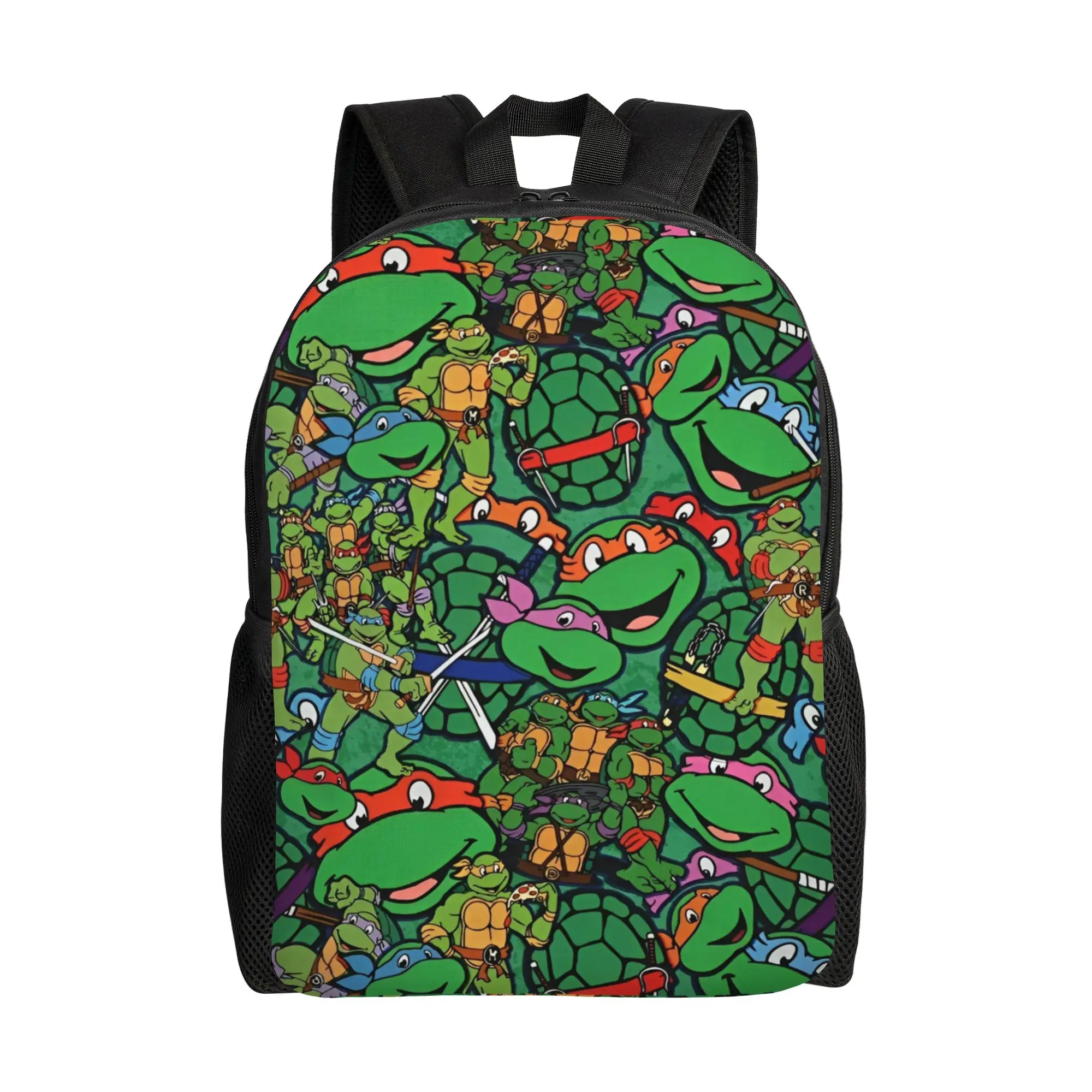 

Классический рюкзак TMNT с карманом, рюкзак для путешествий и походов для мужчин и женщин, сумка через плечо для ноутбука