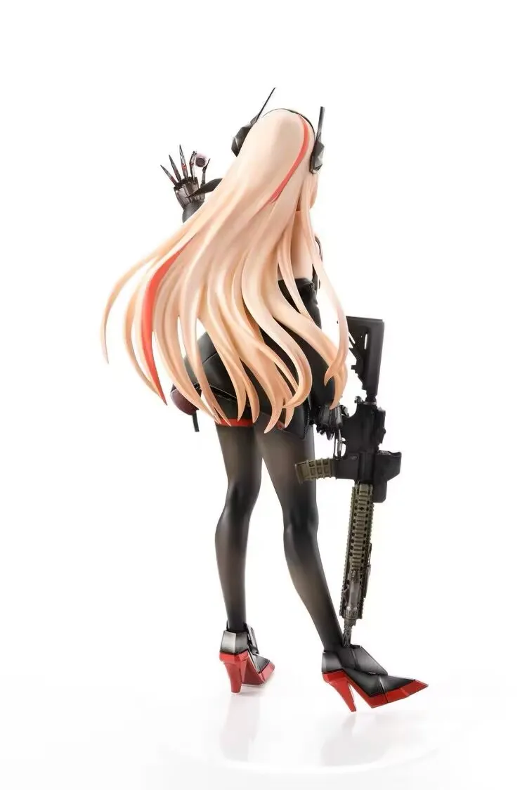 In Stock 100% Original 28CM AmiAmi M4 SOPMOD II‎ Girls Frontline Dual Ver 1/7 PVC Anime Figure Model Collecile Action Toys Gifts