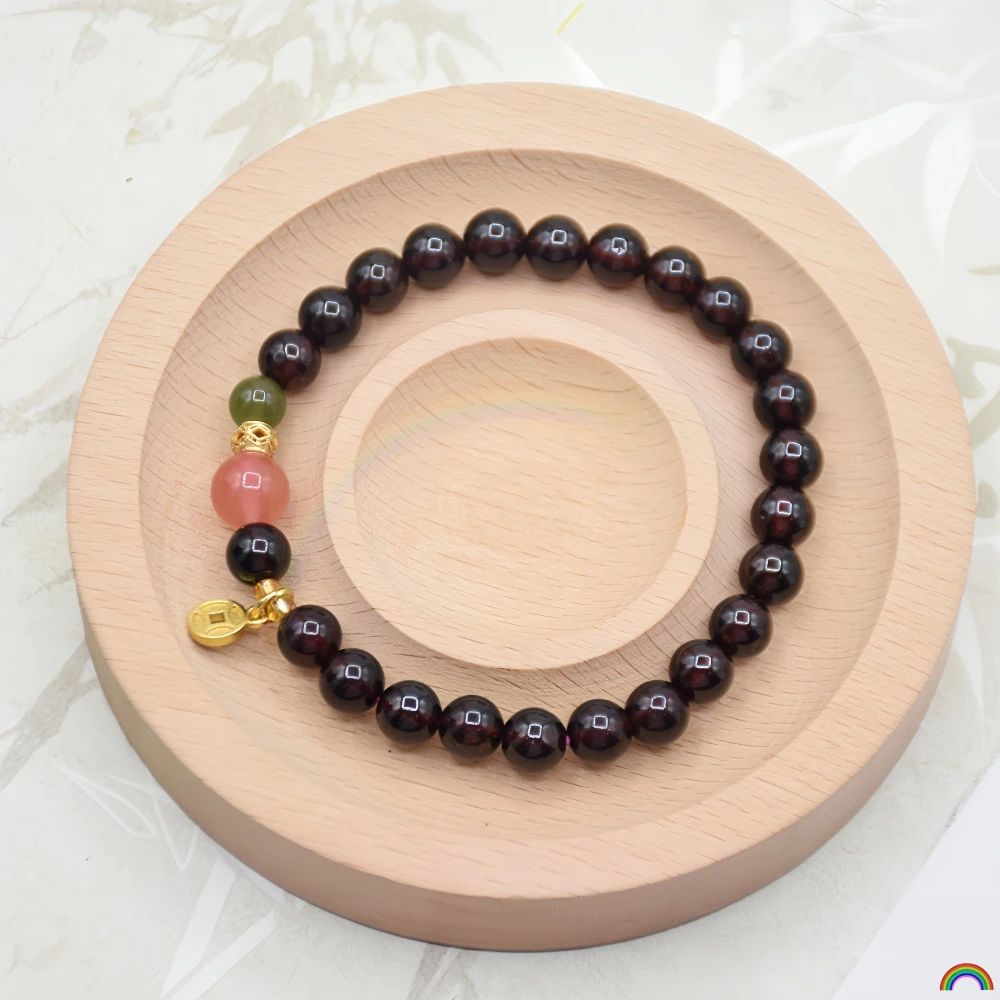 Gelang Garnet Alami Wanita Gay - Ethnic Fashion Brand ulasan dan harga