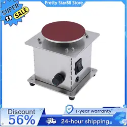 6000RPM Mini Disc Sander 4 inch Electric Small Sanding Disc Machine for Wood and Metal Stone