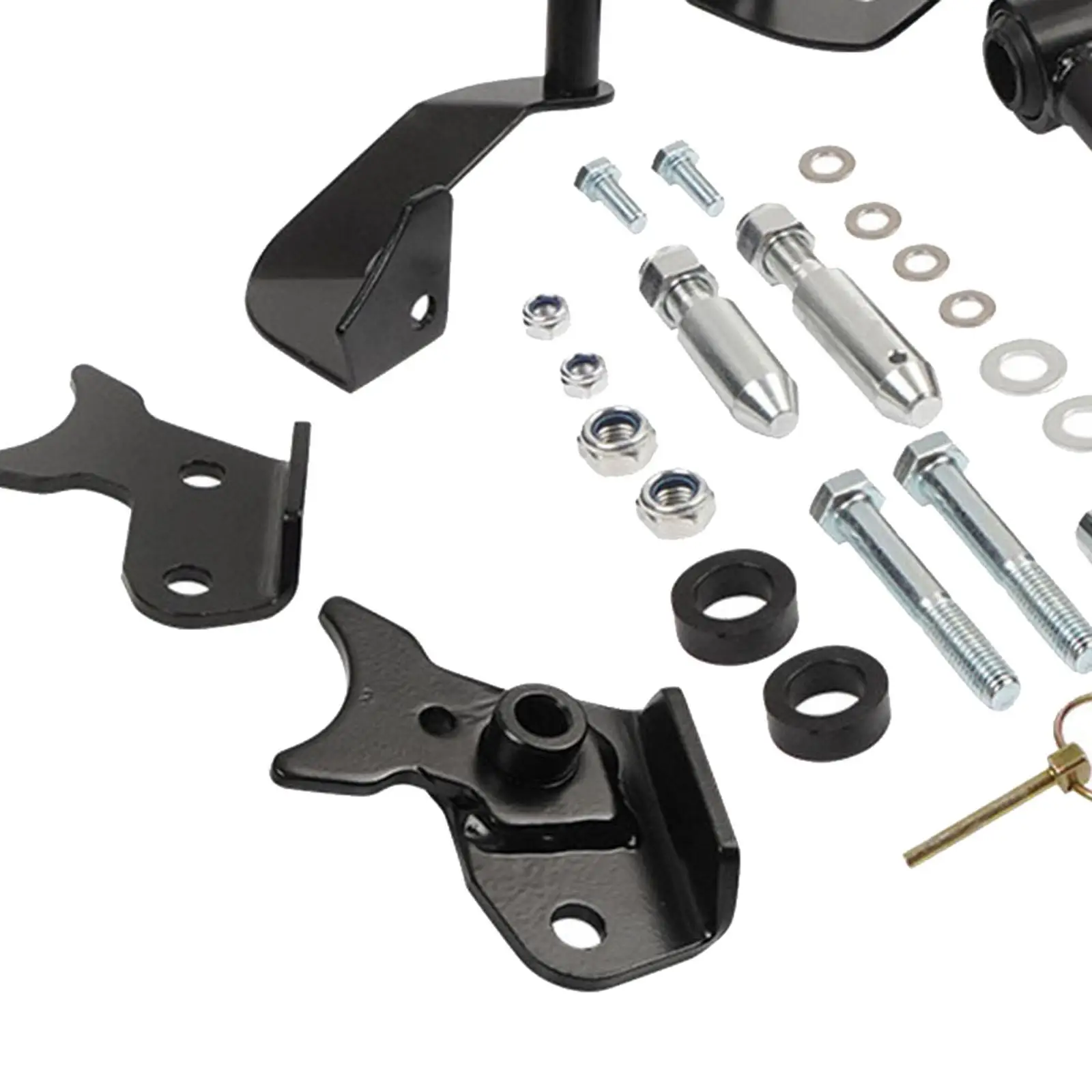 

Iron Adjustable Sway Bar End Links Stabilizer Drop Links for 2019-2022 Front Custom Suspension Upgrade