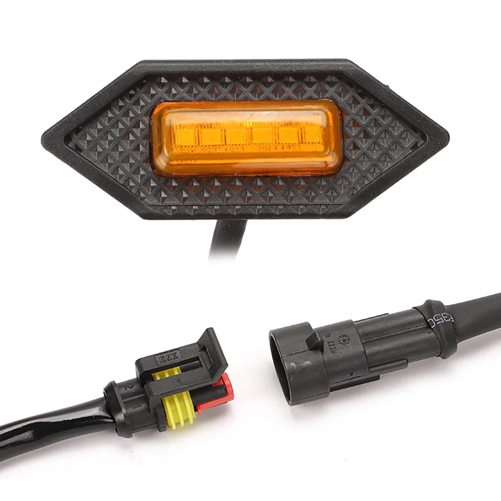 For Honda CRV 2017-2022 Front Grille LED Light Driving Signal Lamp Running Warning Light with Wire Harness (Only for OEM Grille)